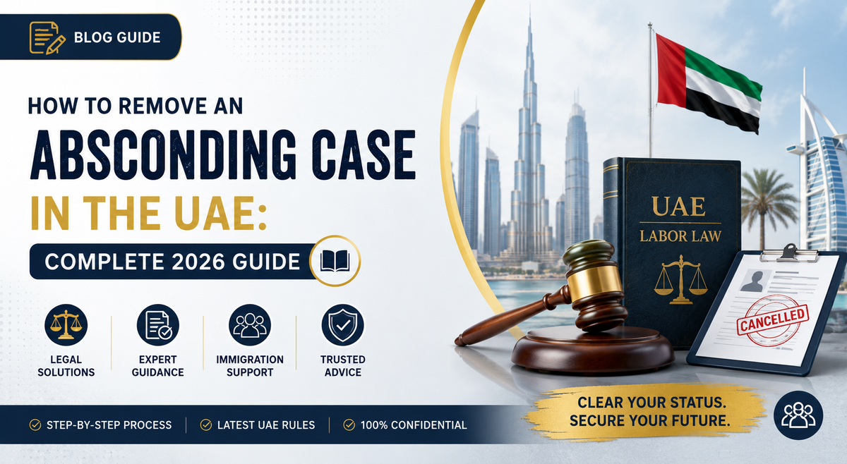 How to Remove an Absconding Case in the UAE: Complete 2026 Guide