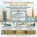 VIP Fast-Track Visa Medical Examination | 30-Minute Results & Doorstep Luxury Transport